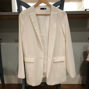 white Tilden blazer